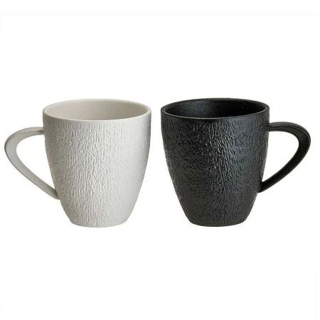 Кружки набор 2шт 360мл фарфор FLAT WHITE collection подар.уп. AK4-0007 (16)