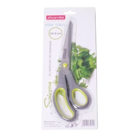 Ножницы универсальные 24,5см нер.сталь/пластик, арт. 5185 (72)