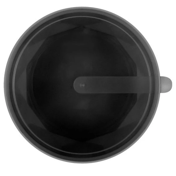 Салатник 1,7л пластик BLACK с крышкой (18)