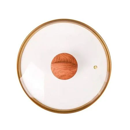 Кастрюля 4л алюминий АП GRANIT ULTRA Black-gold со стекл. крышкой (3)