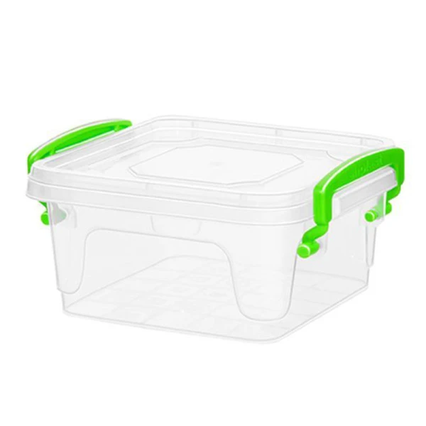 Контейнер пищевой 350мл пластик FRESH BOX квадратный (96)