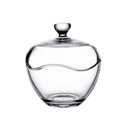 Сахарница с крышкой 400мл d131мм стекло ТОСКАНА (12)