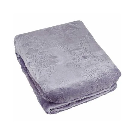 Плед 200*220 микрофибра Кристалл сиреневый