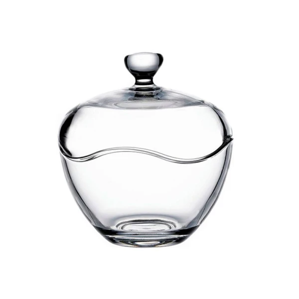 Сахарница с крышкой 400мл d131мм стекло ТОСКАНА (12) Сахарница с крышкой 400мл d131мм стекло ТОСКАНА (12)