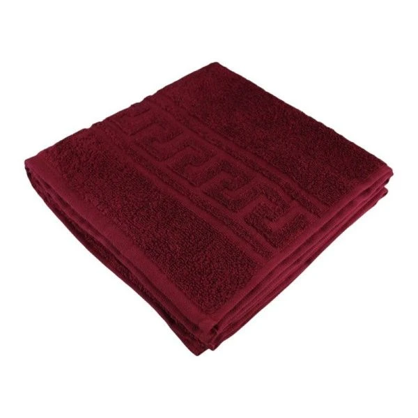 Полотенце махровое 50*90см 945 бордовый 380гр