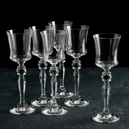 Рюмки для водки набор 6шт 60мл стекло ГРАЦИЯ