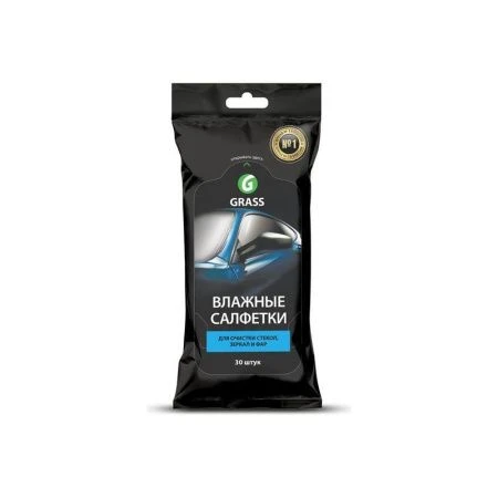 Салфетки влажные для очистки стекол, зеркал и фар (15)