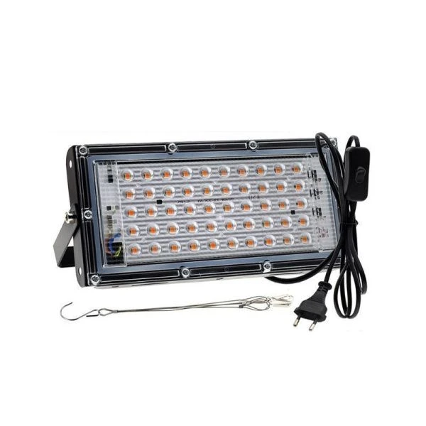 Фитосветильник стационарный с подвесной системой металл/пластик 50Вт OH.50WP (50)