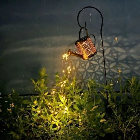 Светильник садовый на солнечной батарее 23*10*16см, длина ленты 55см Лейка PM-927 (24)