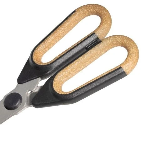 Ножницы кухонные нерж.сталь, комб.ручки (пластик/дерево) OPH (12/48)