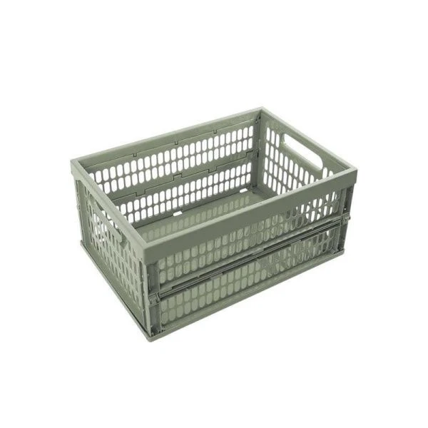 Ящик складной 47*34*24см пластик мятный (11)