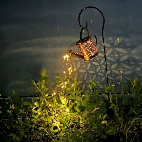 Светильник садовый на солнечной батарее 23*10*16см, длина ленты 55см Лейка PM-927 (24)