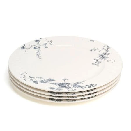 Тарелка мелкая 27см фарфор Blue Garden обеденная (4/24)