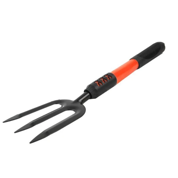 Вилы садовые 3-зубца малая металл 12х8х42см JC-3384 (60)