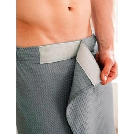 Килт мужской вафельный 65*146см Серый