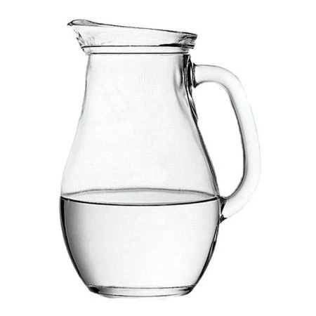 Кувшин 1л стекло БИСТРО без крышки (6)