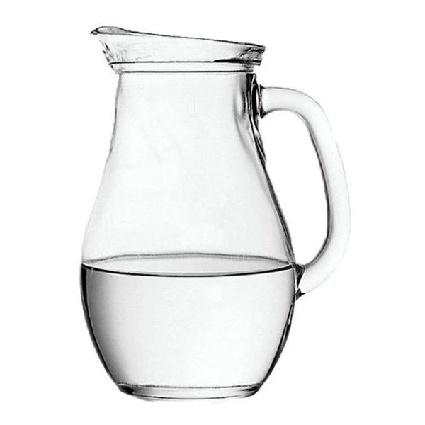 Кувшин 1л стекло БИСТРО без крышки (6)
