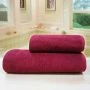 Полотенце махровое 50*100см Моно бордовый 400гр м4013_14