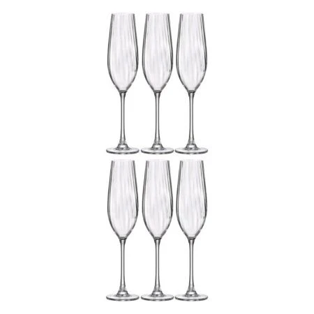 Бокалы для шампанского набор 6шт 260мл стекло КОРА ОПТИК 91L/1SJ70/0/00000/260-664 (8)