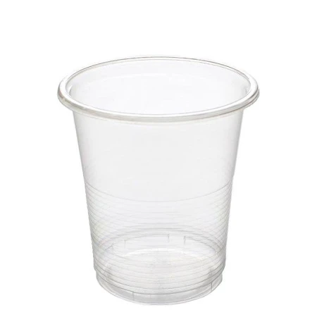 Стакан одноразовый 100мл полистирол прозрачный ПП Мопс (4800/100/20) 170-0011