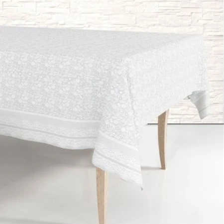 Скатерть 180*120см ПВД 35мкм (Кружево) Интерпак (х1/50)