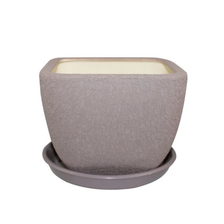 яяяГоршок цветочный керамика Ноктюрн №3 1,8л шелк аметист яяяГоршок цветочный керамика Ноктюрн №3 1,8л шелк аметист