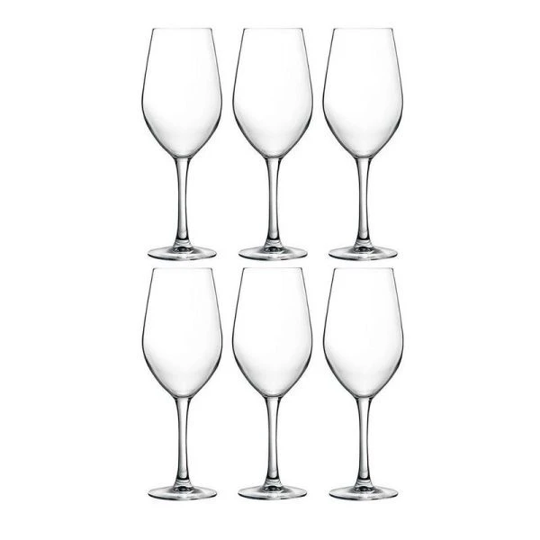 Бокалы для вина набор 6шт 350мл стекло СЕЛЕСТ L5831/0 (2)