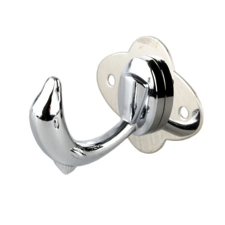 Крючок Дельфин металл 6,5см JC-4910/А081 (300)