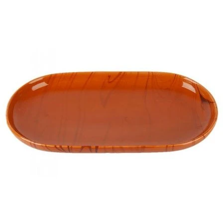 Блюдо сервировочное 29,5*16,5*3см фарфор Wooden Grain (2/16)