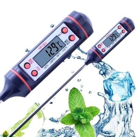 Термощуп электронный нерж.сталь 24см (жало 14,7см) TP-101