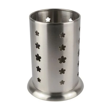 Подставка для столовых приборов 10*16см нерж.сталь №4 (105) ВЫВОД