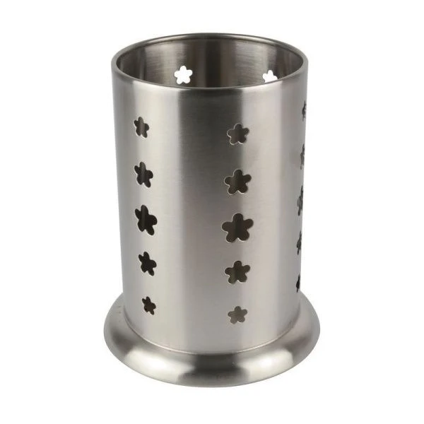 Подставка для столовых приборов 10*16см нерж.сталь №4 (105) ВЫВОД