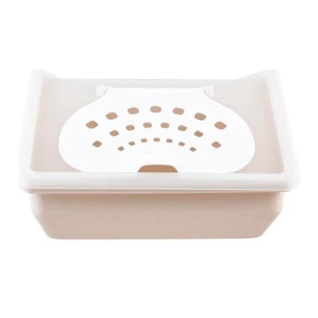 Контейнер для овощей 7,6л 323*220*148мм пластик бежевый (18)