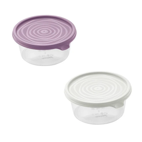 Контейнер пищевой 500мл пластик САЛЬВАРЕ колор (20)