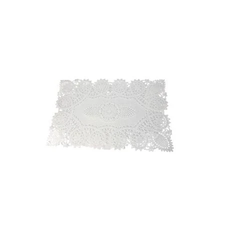 Салфетка сервировочная 12*18 (30*45см) ПВХ 927 белая (12/300) Салфетка сервировочная 12*18 (30*45см) ПВХ 927 белая (12/300)