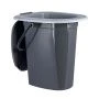 Ведро-туалет 16л 38*36*39см пластик (6)