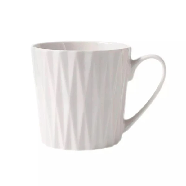 Кружки набор 4пр 380мл фарфор Nova белый Геометрия подар.уп. MW475-DI0429 (4)