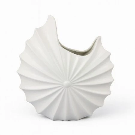 Ваза для цветов 28см керамика белая JC-16107 (12)