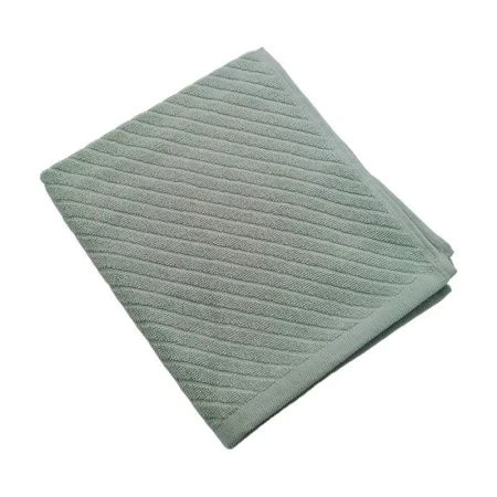 Полотенце махровое 70*130см Quasar зеленый ВЫВОД