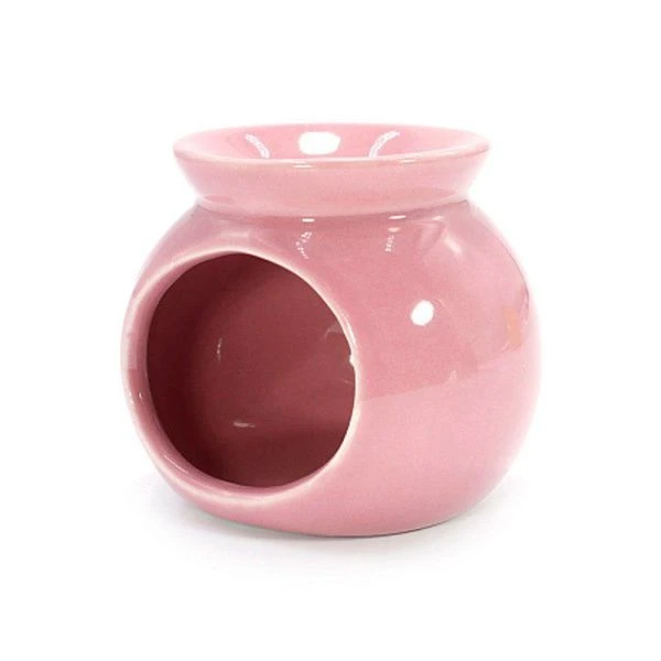 Аромалампа керамика 6см Розовая глазурь MISHA-1