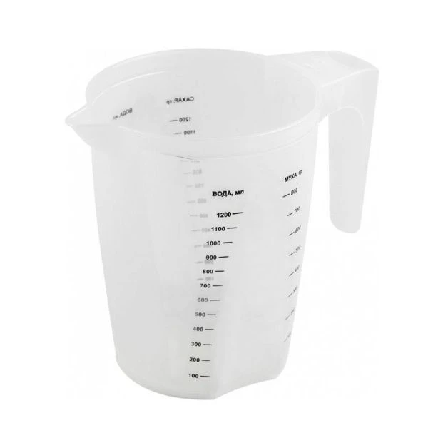 Мерный кувшин 1,5л пластик Stockholm натуральный (20)
