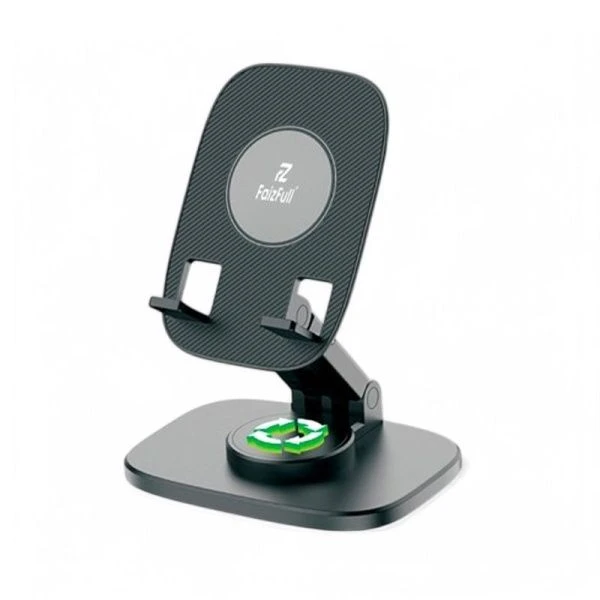 Подставка для телефона металлическая FaizFull F21 складная 360* (50)