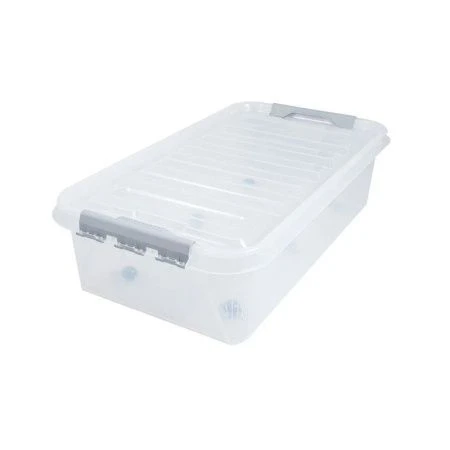 Контейнер для хранения 35л 720*390*190мм пластик на колесах подкроватный ПРОФИ КОМФОРТ (5)