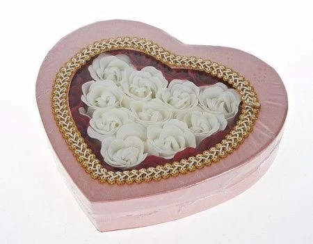 Мыло декоративное ДЛЯ ЛЮБИМОЙ твердое (набор 26пр, 21*20*4,5см) подар.уп (60)