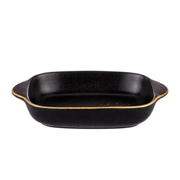 Блюдо 21см фарфор Midnight Gold (36)