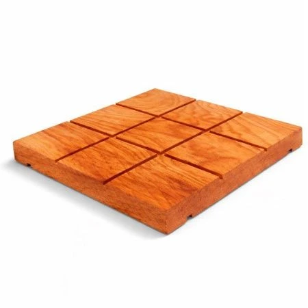 Подставка под горячее 16*16*1,5см бук цельная арт. 40-2 (40)