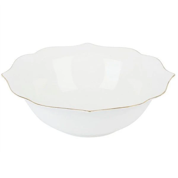 Салатник 23,5см фарфор Belle отводка золотом (18)