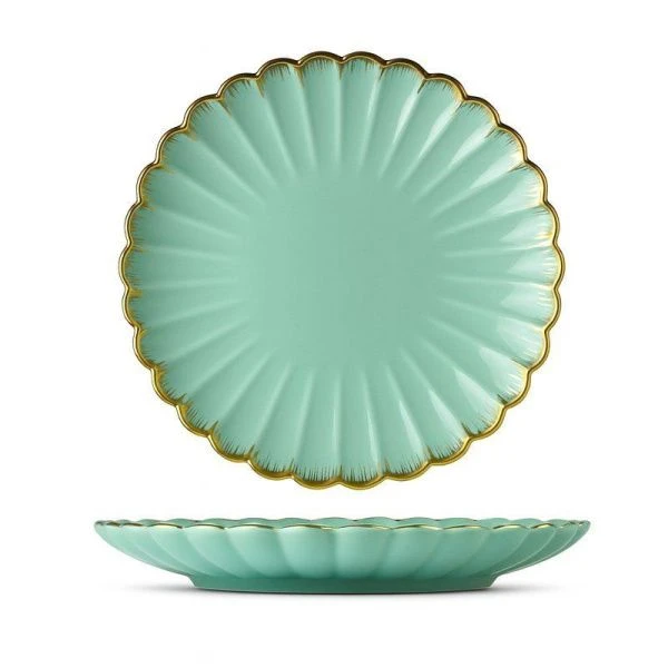 Блюдце 16см керамика RILEY мятный