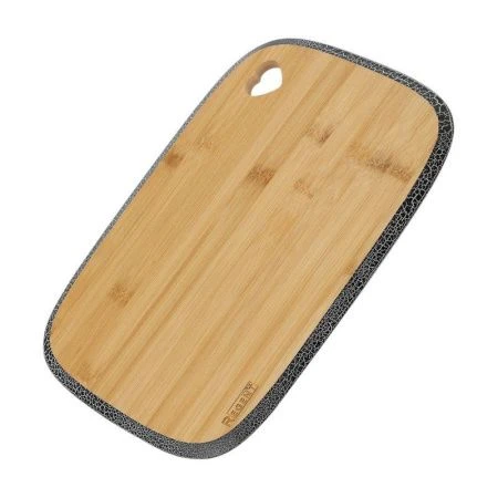 Доска разделочная 35,5*25*1,2см бамбук Bamboo прямоугольная с чёрно-белой окантовкой 93-BM-8-01.1 (1