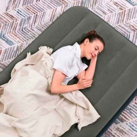 Матрас надувной флок полуторный 188*99*25см 6713л Twin Tritech  Bestway (4)